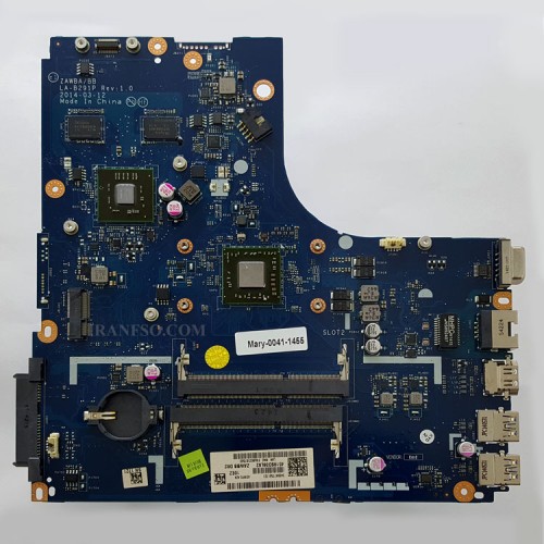 مادربرد لپ تاپ لنوو IdeaPad B50-45 CPU-AMD-A6_LAB291P گرافیک دار