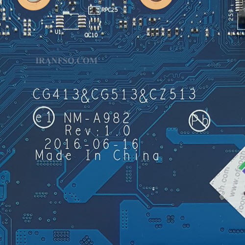 مادربرد لپ تاپ لنوو IP310-15IKB_IP510_CPU-I5-7_CG413-CG513-CZ513_NM-A982_Ram-4GB گرافیک اینتلی