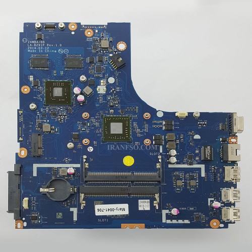 مادربرد لپ تاپ لنوو IdeaPad B50-45 CPU-AMD-A8_LA-B291P گرافیک دار