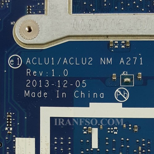 مادربرد لپ تاپ لنوو IdeaPad G50-70 CPU-I5-4_ACLU1-ACLU2_NM-A271_PM2GM