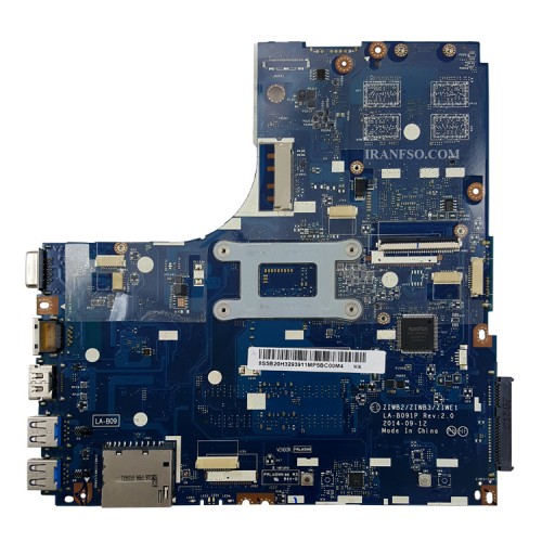 مادربرد لپ تاپ لنوو B50-70_IP305_CPU-I7-4_ZIWB2_ZIWB3_ZIWE1_LA-B091P_8500_2GB گرافیک دار-CPU حرارت دیده