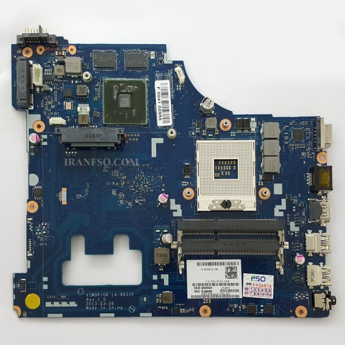 مادربرد لپ تاپ لنوو IdeaPad G500_VIWGP-GR_LA-9631P_VGA-1GB گرافیگ دار-تعمیری