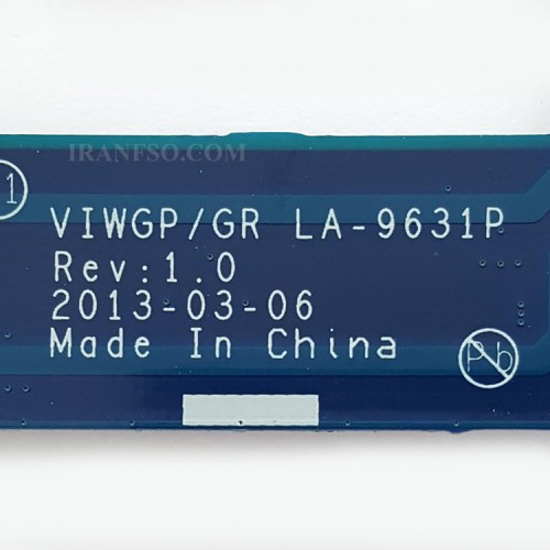 مادربرد لپ تاپ لنوو IdeaPad G500_VIWGP-GR_LA-9631P_VGA-1GB گرافیگ دار-تعمیری