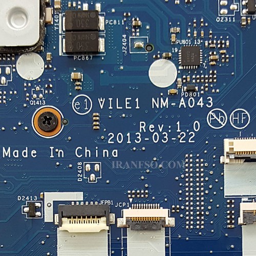 مادربرد لپ تاپ لنوو Thinkpad E431_VILE1_NM-A043_VGA-2GB گرافیک دار