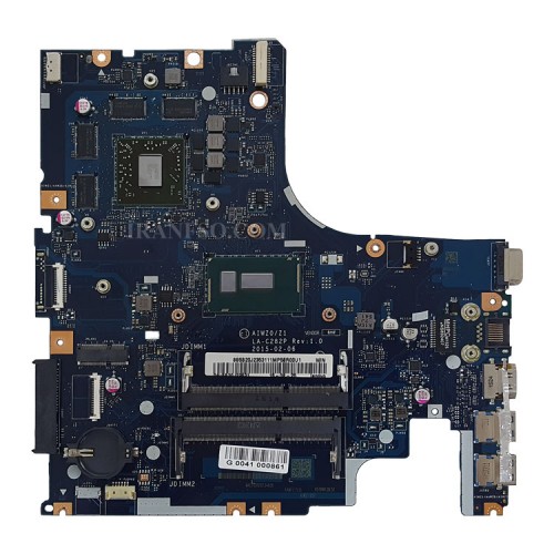 مادربرد لپ تاپ لنوو Z51-70_CPU-I7-5500U_Radeon R9-M375_AIWZ0-Z1_LA-C282P 2GB گرافیک دار-اسلات رم خراب