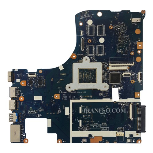 مادربرد لپ تاپ لنوو Ideapad 300-15ISK CPU-I5-6_BMWQ1-BMWQ2_NM-A481 تعمیری