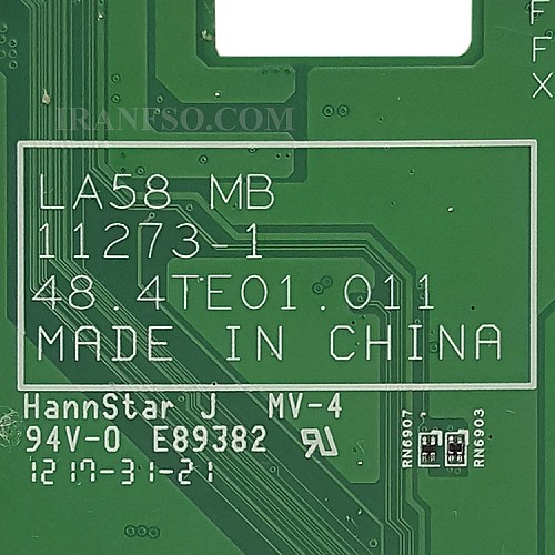 مادربرد لپ تاپ لنوو IdeaPad B590_LA58_11273-1_48-4TE01-011_VGA-2GB گرافیک دار