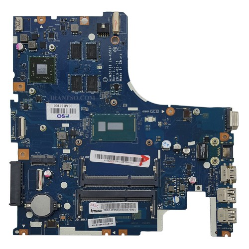مادربرد لپ تاپ لنوو IdeaPad Z51-70_V4000_CPU-I7-5500_AIWZ0-Z1_LA-C281P 4GB گرافیک دار
