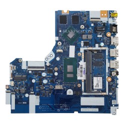 مادربرد لپ تاپ لنوو IdeaPad 320-15ISK_CPU-I7-7500_DG421_DG521_DG721_NM-B242_4GB-2GB گرافیک دار-اسلات رم خراب