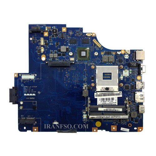 مادربرد لپ تاپ لنوو IdeaPad G560-Z560 HM55_NIW2_LA-5752P VGA-512MB گرافیک دار-با HDMI