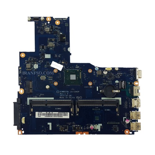 مادربرد لپ تاپ لنوو IdeaPad B51-30 CPU-Pentium-N3710 LA-C292P بدون گرافیک