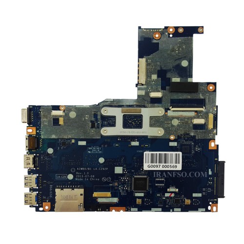 مادربرد لپ تاپ لنوو IdeaPad B51-30 CPU-Pentium-N3710 LA-C292P بدون گرافیک