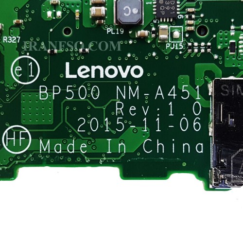مادربرد لپ تاپ لنوو ThinkPad P50_CPU-I7-6_NM-A451_VGA-4GB 4Slot گرافیک دار