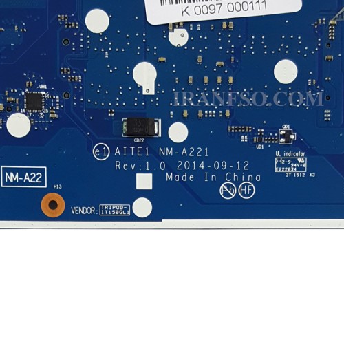 مادربرد لپ تاپ لنوو ThinkPad E550 CPU-I5-4_AITE1_NM-A221_VGA-2GB گرافیک دار