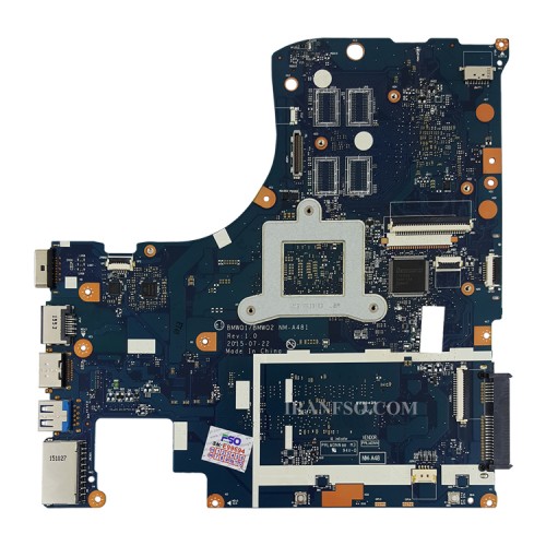 مادربرد لپ تاپ لنوو IdeaPad 300-15ISK_CPU-I5-6_BMWQ1_BMWQ2_NM-A481_VGA-1GB گرافیک دار