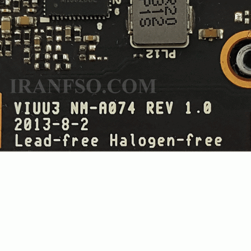 مادربرد لپ تاپ لنوو Yoga 2 Pro_CPU-I5-4_VIUU3_NM-A074_Ram-4GB گرافیک اینتلی