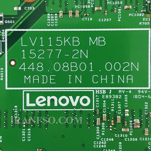 مادربرد لپ تاپ لنوو V110-15IKB_CPU-I5-7200U_LV115KB_15277-2N_448-08B01-002N Ram-4GB_VGA-2GB گرافیک دار