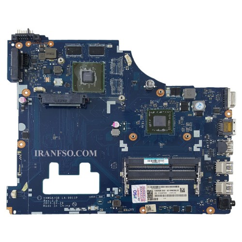 مادربرد لپ تاپ لنوو IdeaPad G505_CPU-AMD A4_VAWGA-GB_LA-9911P_VGA-1GB گرافیک دار-تعمیری