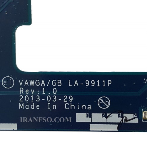 مادربرد لپ تاپ لنوو IdeaPad G505_CPU-AMD A4_VAWGA-GB_LA-9911P_VGA-1GB گرافیک دار-تعمیری