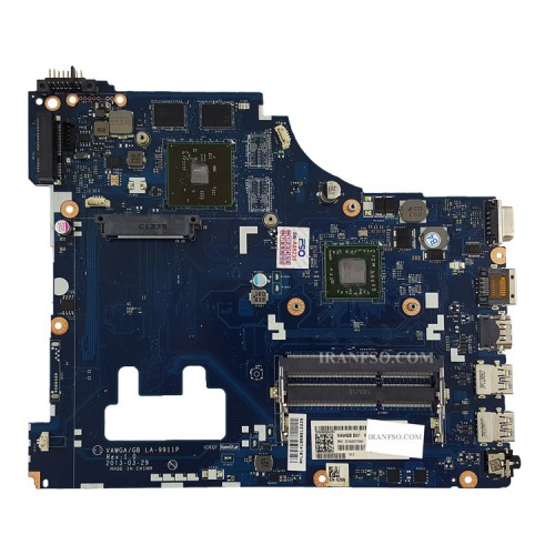 مادربرد لپ تاپ لنوو IdeaPad G505 CPU-A6_LA-9911P_VGA-1GB گرافیک دار-تعمیری