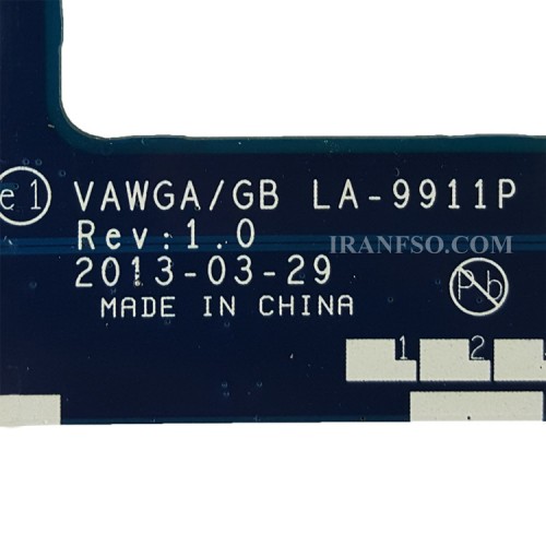 مادربرد لپ تاپ لنوو IdeaPad G505 CPU-A6_LA-9911P_VGA-1GB گرافیک دار-تعمیری