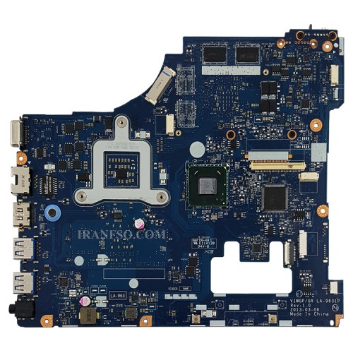 مادربرد لپ تاپ لنوو IdeaPad G500 Pentium-HM70_VIWGP-GR_LA-9631P_VGA-1GB گرافیک دار-تعمیری