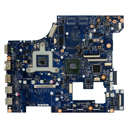مادربرد لپ تاپ لنوو IdeaPad G580 HM76_QIWG5_G6_G9_LA-7981P_LA-7988P_VGA-1GB گرافیک دار-تعمیری
