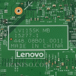مادربرد لپ تاپ لنوو IdeaPad V110-15ISK CPU-I5-6_448-08B01-0011_RAM-4GB گرافیک اینتلی-تعمیری