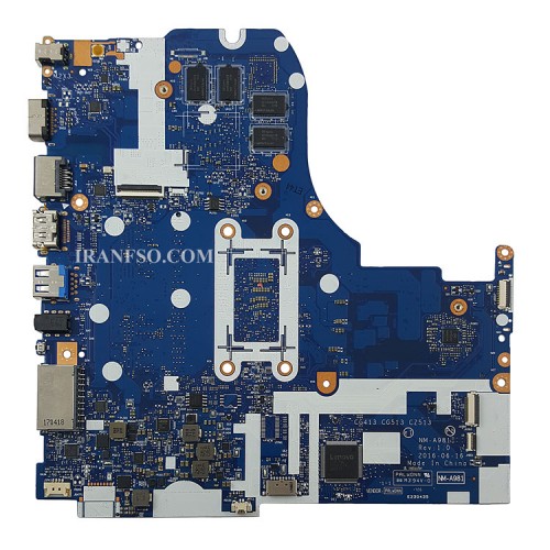 مادربرد لپ تاپ لنوو IP310_IP510-15IKB_I5-7200U_CG413-CG513-CZ513_NM-A981_4GB-4GB گرافیک دار سوکت بزرگ