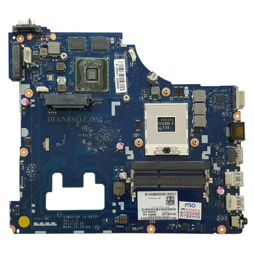 مادربرد لپ تاپ لنوو IdeaPad G500 HM77_VIWGP-GR_LA-9631P VGA-2GB گرافیگ دار