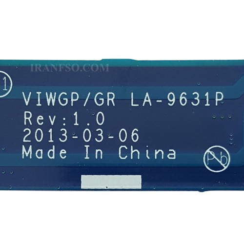 مادربرد لپ تاپ لنوو IdeaPad G500 HM77_VIWGP-GR_LA-9631P VGA-2GB گرافیگ دار