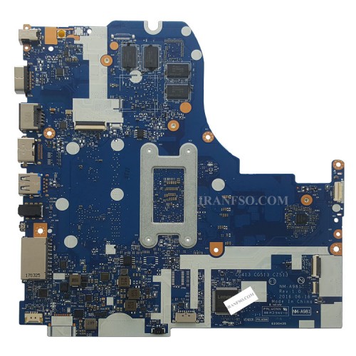 مادربرد لپ تاپ لنوو IdeaPad 310-15IKB_IP510-15_CPU-I5-7200U_CG413-CG513-CZ513_NM-A981_PM2GM_Ram-4GB سوکت بزرگ