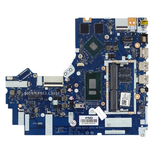 مادربرد لپ تاپ لنوو IdeaPad 320 CPU-I5-8250U_EG521-EG522-EZ511-EG721_NM-B452_Ram-4GB_VGA-2GB گرافیک دار