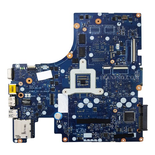مادربرد لپ تاپ لنوو IdeaPad Z500_VIWZ1-Z2_LA-9063P_VGA-2GB گرافیک دار سوکت تبدیل درایو 10 پین-تعمیری