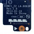 مادربرد لپ تاپ لنوو IdeaPad Z500_VIWZ1-Z2_LA-9063P_VGA-2GB گرافیک دار سوکت تبدیل درایو 10 پین-تعمیری