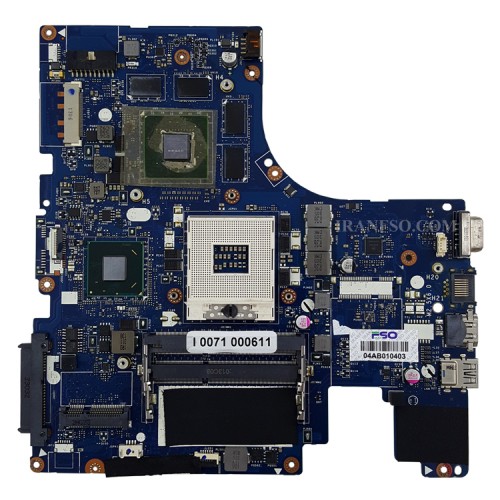 مادربرد لپ تاپ لنوو IdeaPad Z500_VIWZ1-Z2_LA-9061P_VGA-2GB گرافیک دار سوکت تبدیل درایو 10 پین-اسلات رم خراب
