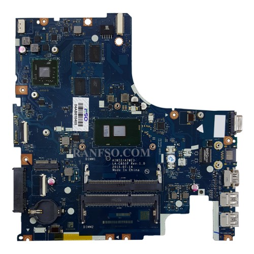 مادربرد لپ تاپ لنوو IP500-15ISK I5-6200_AIWZ2-AIWZ3_LA-C851P_2GB_3D Web R7-M360_Heated CPU گرافیک دار-مشابه Z51-70