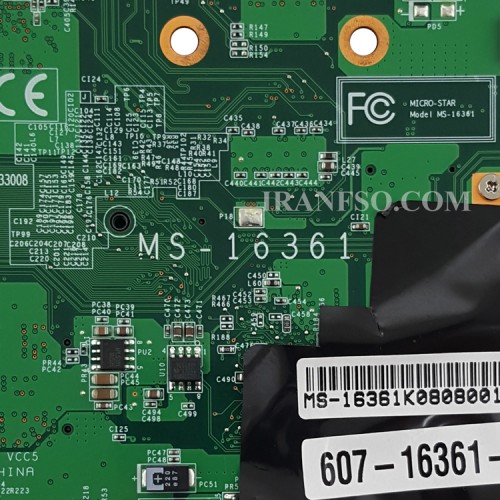 مادربرد لپ تاپ ام اس آی EX600_MS-16361