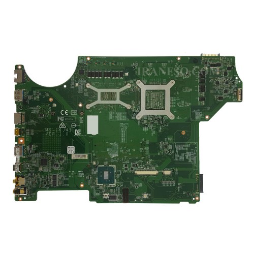 مادربرد لپ تاپ ام اس آی GE62 CPU-I7-6_MS-16J41 VGA-4GB-GT970M گرافیک دار