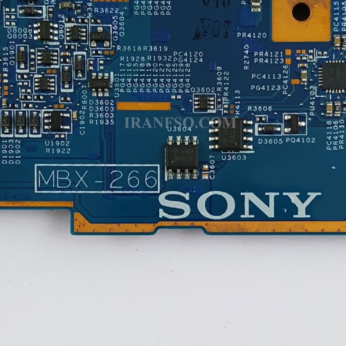 مادربرد لپ تاپ سونی SVE15 MBX-266 HM76 بدون گرافیک