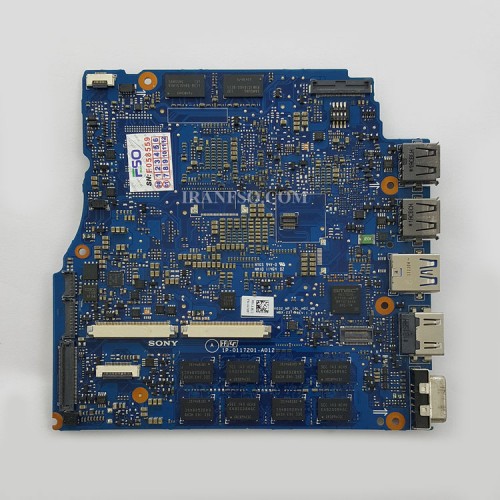 مادربرد لپ تاپ سونی VPCSA-VPCSB-VPCSC_CPU-I7-2_V032_1P-0117201-A012_MBX-237_4GB-512MB گرافیک دار