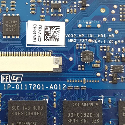مادربرد لپ تاپ سونی VPCSA-VPCSB-VPCSC_CPU-I7-2_V032_1P-0117201-A012_MBX-237_4GB-512MB گرافیک دار