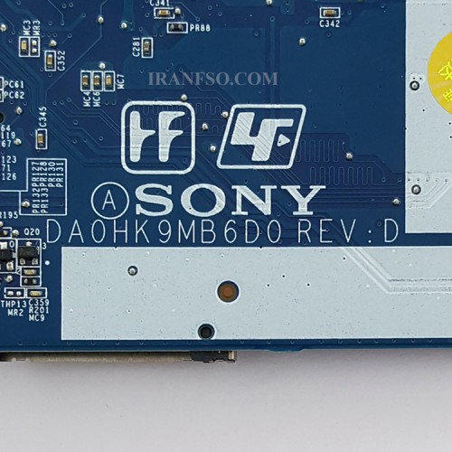 مادربرد لپ تاپ سونی SVF152 CPU-I5-3337U HK9 بدون گرافیک