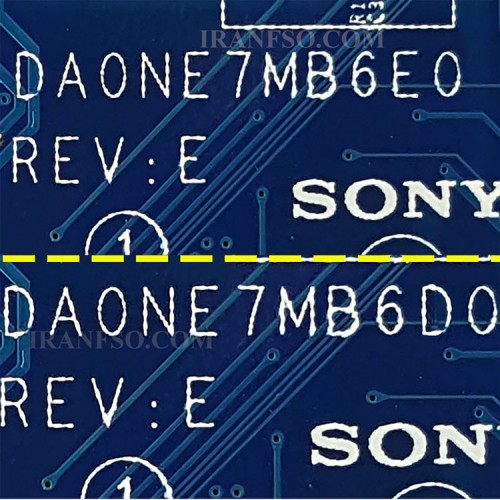 مادربرد لپ تاپ سونی VPCEE_DA0NE7MB6D0_DA0NE7MB6E0 بدون گرافیک-Chip حرارت دیده