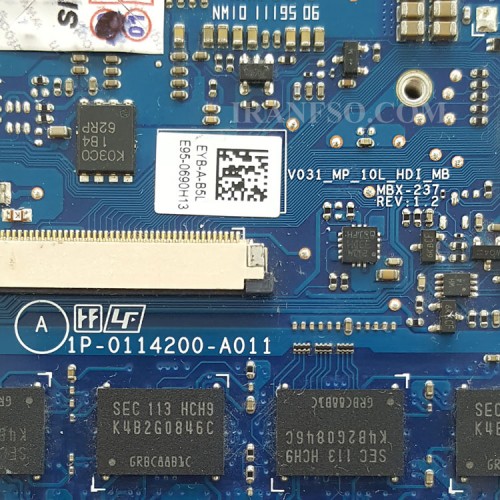 مادربرد لپ تاپ سونی VPC SA-SB-SC CPU-I5-2_MBX-237 4GB-1GB گرافیک دار