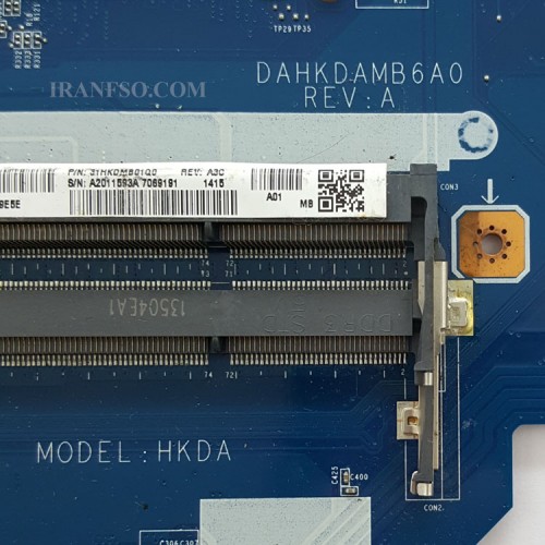 مادربرد لپ تاپ سونی SVF153 CPU-I5-4_DAH4DAMB6A0_VGA-2GB گرافیک دار