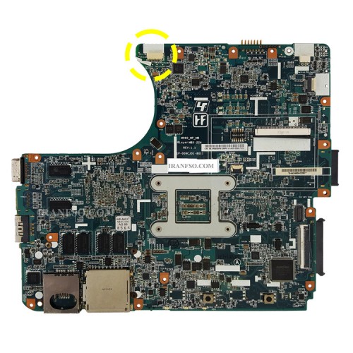 مادربرد لپ تاپ سونی VPCEA_M960_1P-009CJ01-8011_MBX-224_VGA-1GB گرافیک دار سوکت ریز-تعمیری