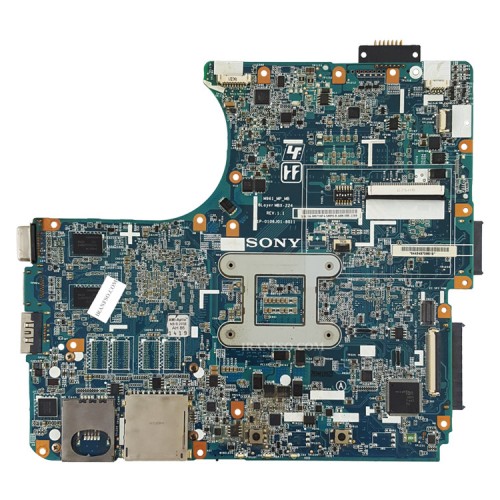 مادربرد لپ تاپ سونی VPCEB HM55_M961_MBX-224_VGA-512MB گرافیک دار-سوکت درشت تعمیری