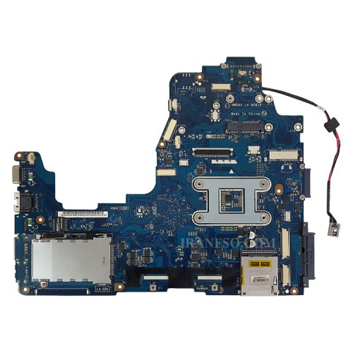مادربرد لپ تاپ توشیبا Satellite A665 HM55_NWQAA_LA-6061P گرافیک اینتلی