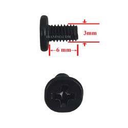 پیچ هارد M3x6 پک 10 عددی